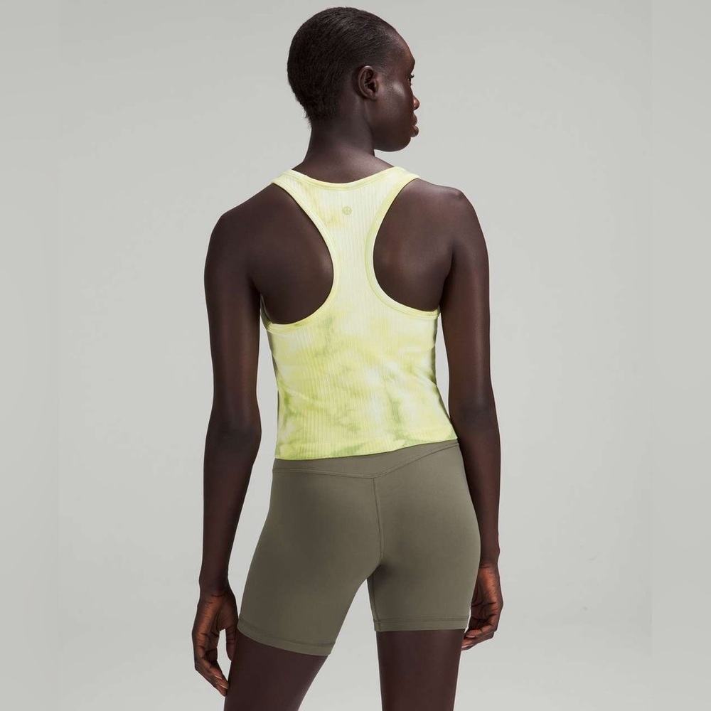 Lululemon Ebb to Street Cropped Racerback Tank Top - Picture 2 of 2